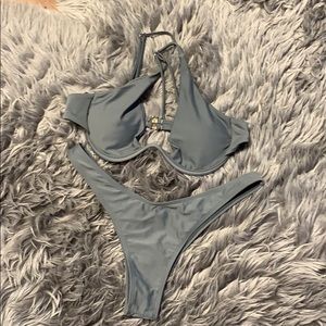 Two piece bathing suit from Zaful. Size 6